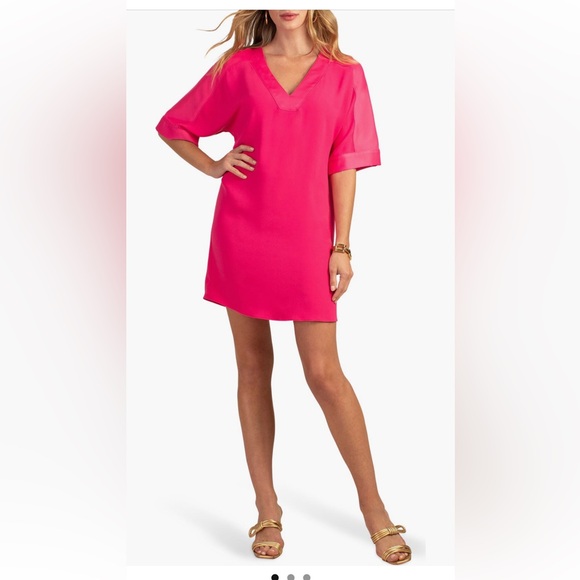 Trina Turk Dresses & Skirts - TRINA TURK Rabat Dolman Sleeve Shift Dress